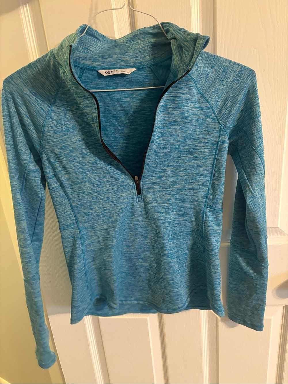 DSG Blue Heather Quarter-Zip Pullover